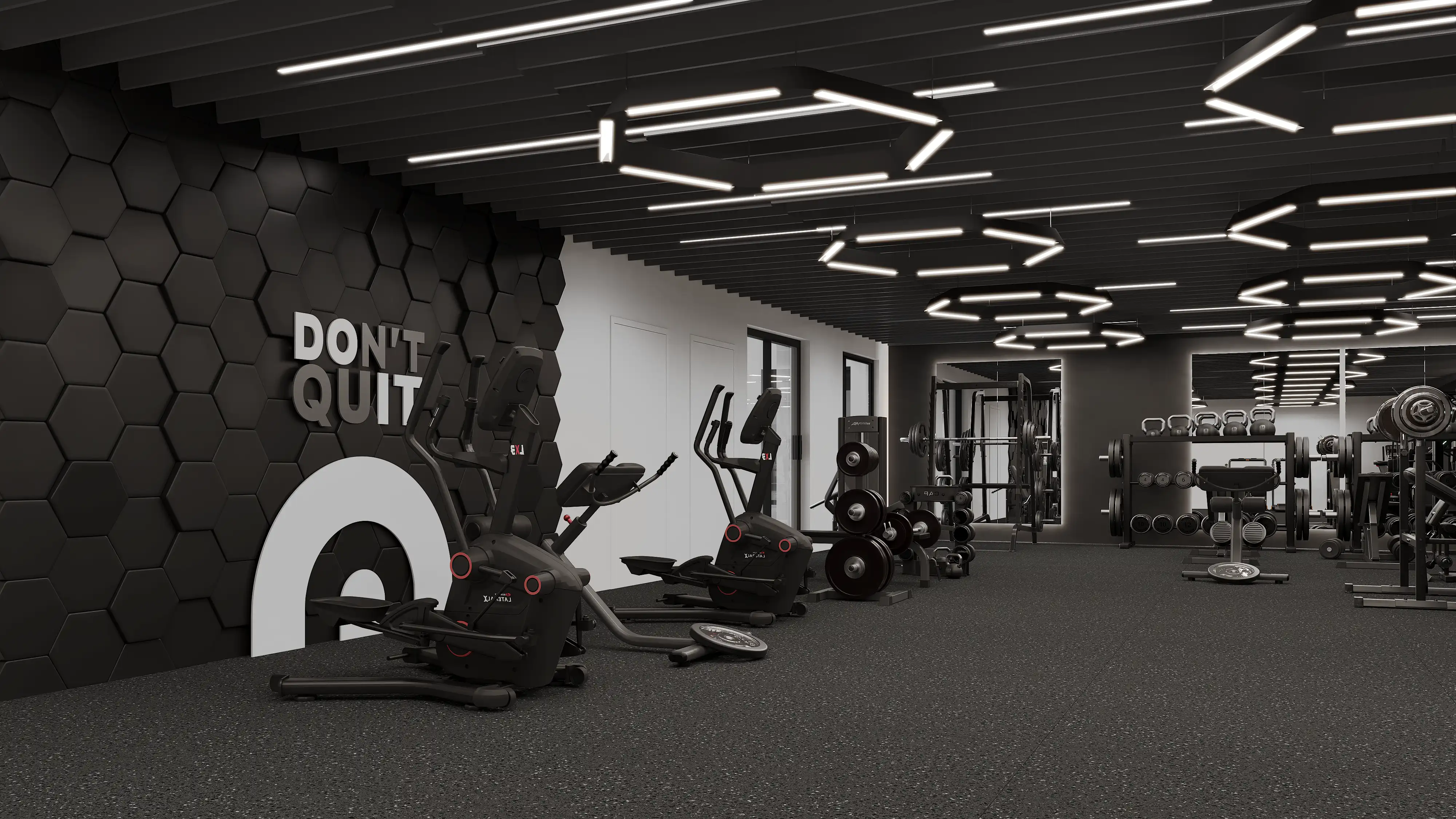 Our state of the art fitness center is sure to impress.