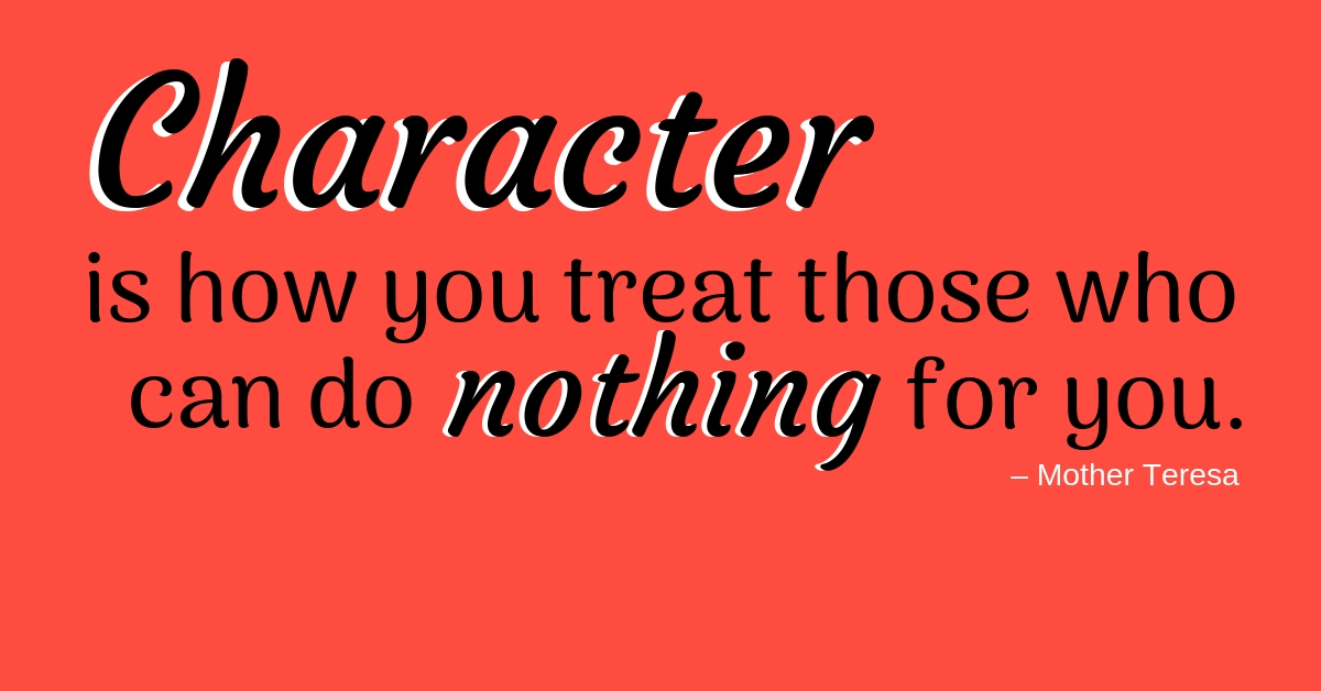 Take Charge and Define Your Character