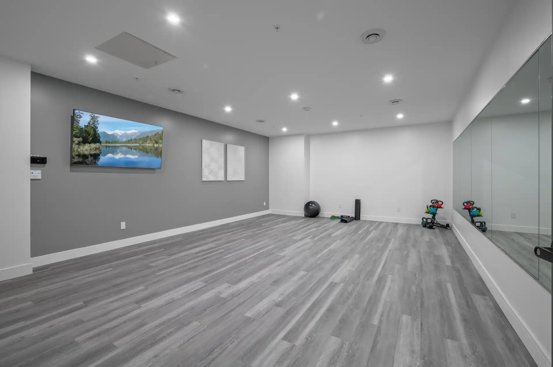 Enjoy, meditation and streching in the yoga studio